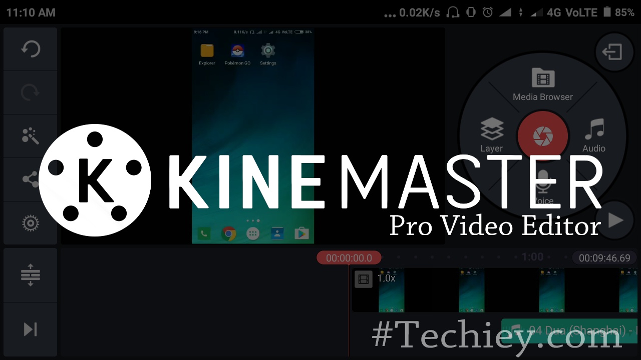 green kinemaster pro app